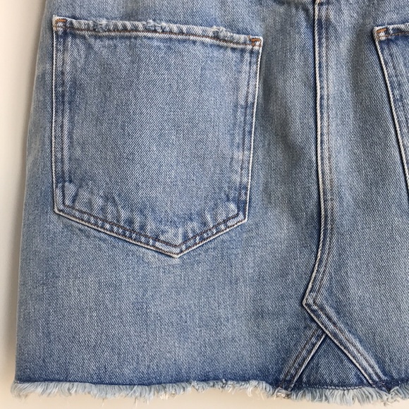 AGOLDE Quinn High Rise Mini Skirt in Devotee 31 - Picture 9 of 12